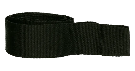 Ribbon for medal in black colour