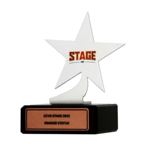 Custom made trophy for Stage