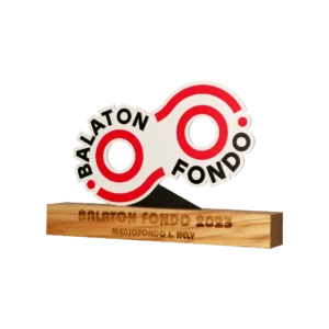 Custom made trophy for Balaton Fondo