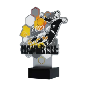 Custom made trophy for Handball League Awards 2023