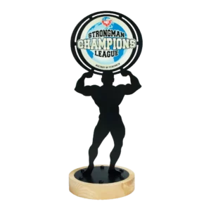 Trofeo personalizado para Strongman Champions League