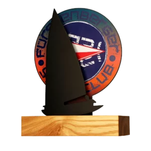 Custom made trophy for Furstenberger Yachtclub