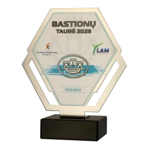 Trofeo personalizado para Bastionų Taurė 2023