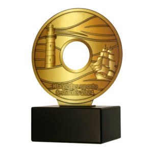 Custom made trophy for Klaipėdos Sporto Festivalis 2024