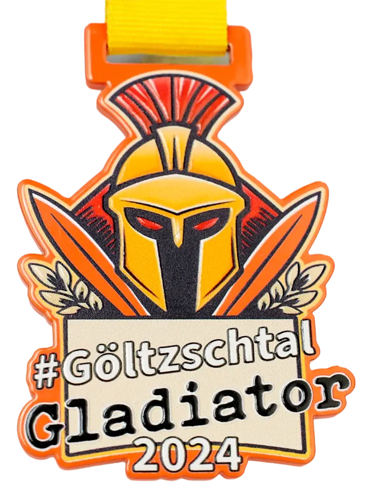 Steel medals in any shape