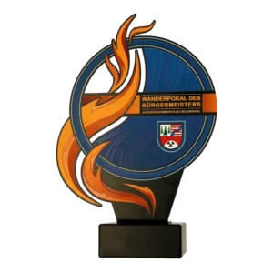 Custom made trophy for Wanderpokal des Burgermeister