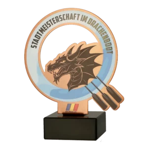 Custom made trophy for Stadtmeisterschaft Drachenboot
