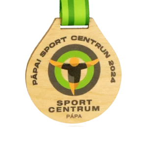 Custom made medal for Sport Centrum Papa