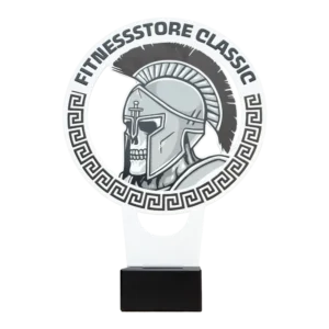 Custom made trophy for Fitnessstore Classic