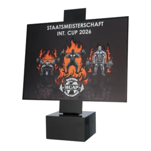 Custom made trophy for WUAP — Staatsmeisterschaft 2026