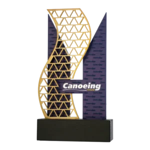 Custom made trophy for Canoeing Awards 2025